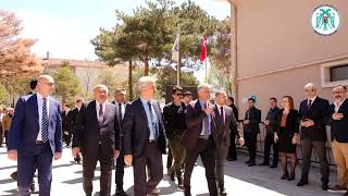 Yapımı tamamlanan Erzincan Müzesi ve Erzincan İl Halk Kütüphanesi, düzenlenen törenle hizmete açıldı