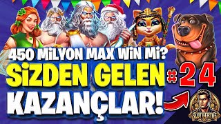 SLOT OYUNLARI 👑 SLOT SİZDEN GELEN MAX WİN KAZANÇLAR 24 👑 #slot #slotoyunları #casino