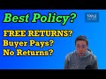 What is the Best Return Policy For Sellers on eBay? Are You using the Suggested Policy?