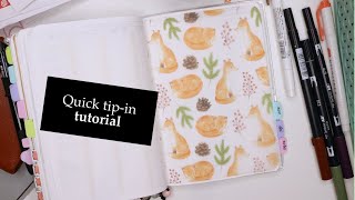 Simple Tip-In Tutorial
