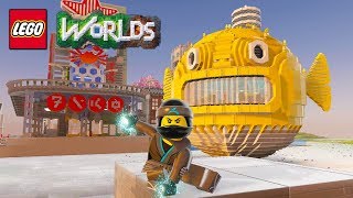 LEGO Worlds Showcase 111 Pufferfish Lounge Preview (LEGO Ninjago)