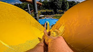 KAMIKADZE WaterSlide at Palatinus Strand Baths in Budapest