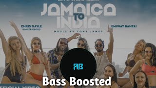 Emiway Bantai X Chris Gayle - Jamaica To India (Bass Boosted Song)