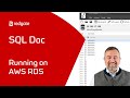 SQL Doc Running on AWS RDS