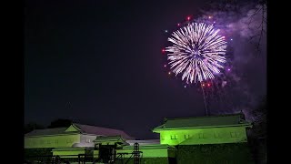 2022年1月10日 ウインターフェスティバル山形冬の花火大会ｉｎ霞城公園【つまみ食い花火動画】