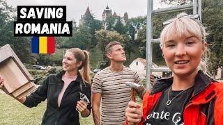 We Didn't Expect THIS To Happen in ROMANIA! | Volunteering in BRAN, ROMANIA!