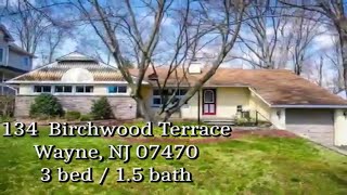 134 Birchwood Terrace Wayne, NJ 07470 Virtual Tour