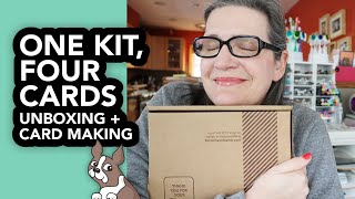 Unboxing and Card Making Session (with the latest Simon Says Stamp Card Kit!)