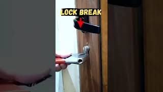 How to Break a Lock with Wrench #shorts #diy #lockbreak