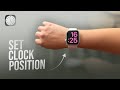 How to Set Clock Position on Apple Watch (tutorial)