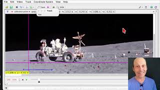 Tracker Video Analysis: Measuring the acceleration of the lunar rover from Apollo 16