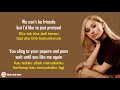 Ariana Grande ​- we can't be friends (wait for your love) | Lirik Terjemahan Indonesia
