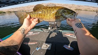 Fall Bass fishing on the Snake river