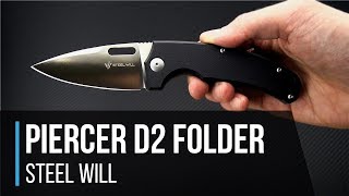 Steel Will Piercer D2 Folding Knives Overview