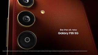 Introducing the all-new Galaxy F55 5G | Crafted by the masters | Samsung