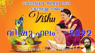 വിഷു ഫലം 2022 II VISHU PHALAM 2022