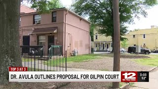 Avula outlines proposal for Gilpin Court