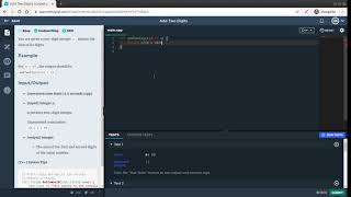 CodeSignal. Arcade. The Core. 1. Add Two Digits (Solution + Explanation)