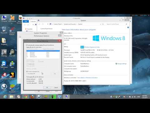 How to increase the virtual memory on windows 7, 8, 8.1 & 10 How to increase the virtual memory on windows 7, 8, 8.1 & 10