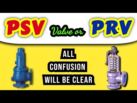 PSV Valve (pressure Safety Valve) & PRV (pressure Relief Valve ...