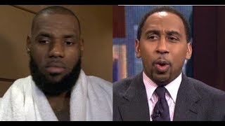 LeBron James Struck Dumb By What Stephen A Smith Just Said About NBA Players