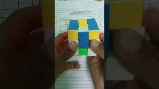 the 2 moves Rubik's cube solve