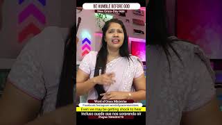 Be humble before God! | Shameela Devakirubai I Motivational Talk | WGM #shorts