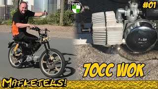 Puch Maxi Anti Rollerbank Wokstatus #001 | Mafketels