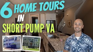 Tours Of 6 Homes For Sale In Short Pump VA | Houses In Short Pump VA | Short Pump Home Tours