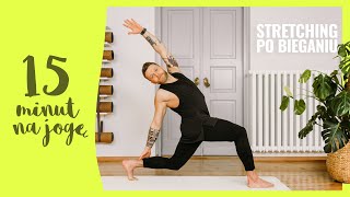 Szybki STRETCHING po BIEGANIU 🏃‍♂️👌 (bez maty) |POZIOM: ★✩✩✩|