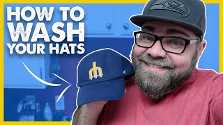 How To Wash Your Hats :: AMAZING Transformation!