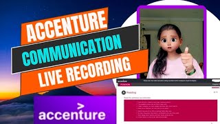 Accenture communication assessment live record 👍 with clear explanation 🤗 #accenture #communication