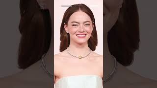 Poor Things star Emma Stone stuns on Oscars red carpet | #shorts #yahooaustralia