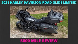 5000 MILE REVIEW 2021 HARLEY DAVIDSON ROAD GLIDE LIMITED