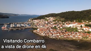 Visitando Combarro, Poio - Galicia: un pueblo con encanto a vista de drone en 4K - Background Music