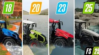 Fs14 vs Fs15 vs Fs16 vs Fs17 vs Fs18 vs Fs20 vs Fs23 vs Fs25 |Top Mobile Games Comparison|Timelapse