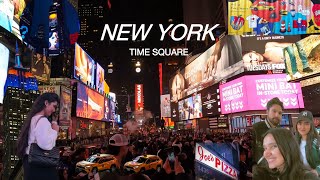 USA TELUGU VLOG 35: Day1 in time square l New York vlog | family time | joes piz
