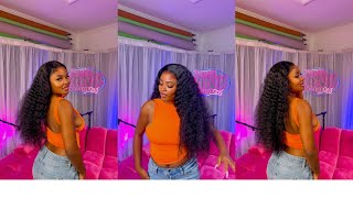 LACE WHERE?? THE BEST 13*4 LACE FRONTAL DEEP WAVE Ft. ALI PEARL HAIR