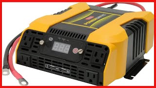 PowerDrive PD2000 2000 Watt Power Inverter with Bluetooth , Yellow