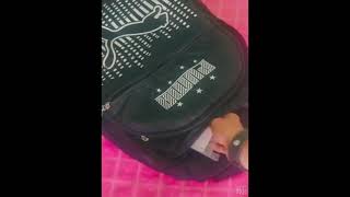 what is my backpack|~ Back to school after holidays| ~alfiya art and craft