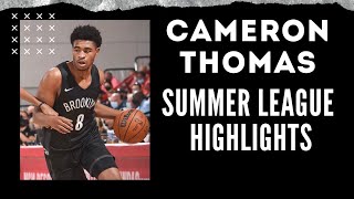 Cameron Thomas 2021 NBA Summer League Highlights