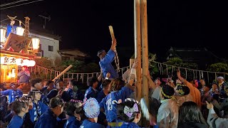 茨城県行方市大麻神社例大祭/本城と玄通合同踊りと玄通巡行まで