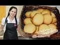 ♥ Receta: GALLETAS DE MANTEQUILLA ¡SOLO 4 INGREDIENTES! Rápidas y muy fáciles. ♥