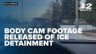 Body camera footage released shows contradiction between ICE, UPD, Millcreek man's claims