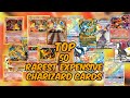 Top 50 Rarest Expensive Pokémon Charizard Cards