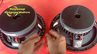 Review Perbedaan Speaker RCF L10750YK VS RCF L10HF156