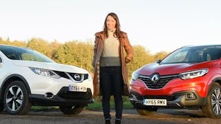 Renault Kadjar vs Nissan Qashqai 2016 review | TELEGRAPH CARS