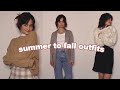 Quick and Easy Summer to Autumn Outfits 2021 | Laura Ribeiro