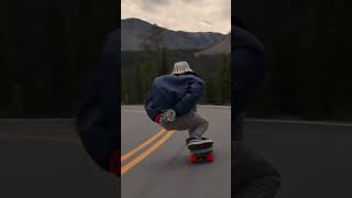 Skateboarding in Colorado’s Mountains Full Run⬇️ #skateboarding #longboarding #colorado #rawrun