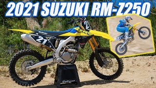 2021 SUZUKI RM-Z 250 FIRST RIDE ⚡ EVERYTHING YOU NEED TO KNOW!!